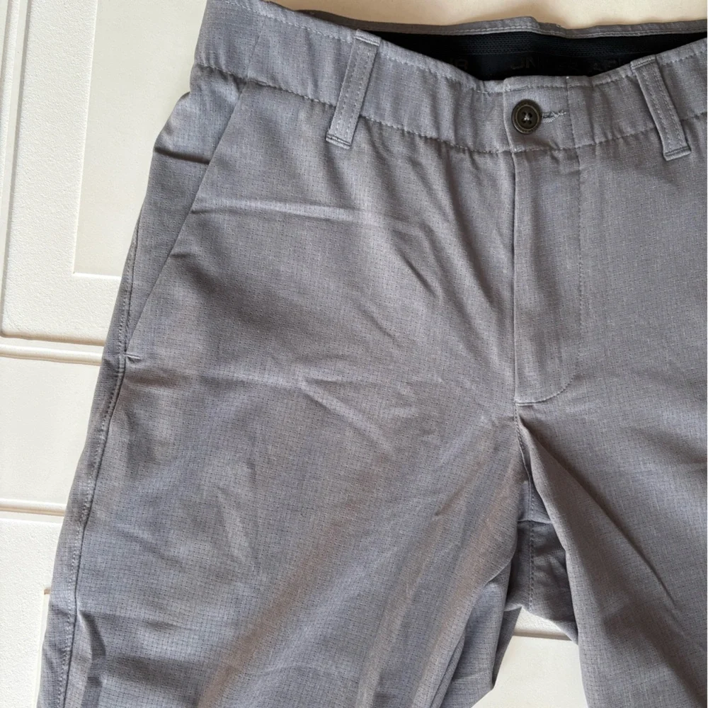 Under Armour Men’s Tech Chino Golf Pants Gray Size 30x30 - Picture 2 of 6